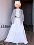 Summer Round Neck Casual Pocket Dress With Belt